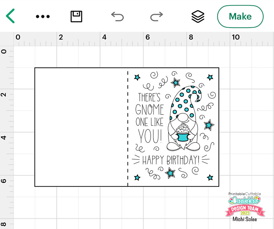 08 DIY Gnome Birthday Card