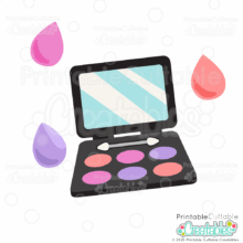 Wake Up & Makeup SVG File