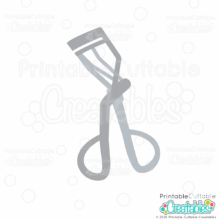 Eyelash Curler SVG Cut File