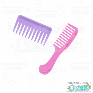 Hair Comb SVG Cut Files