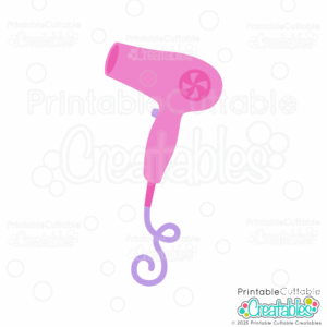 Hair Dryer SVG Cut File