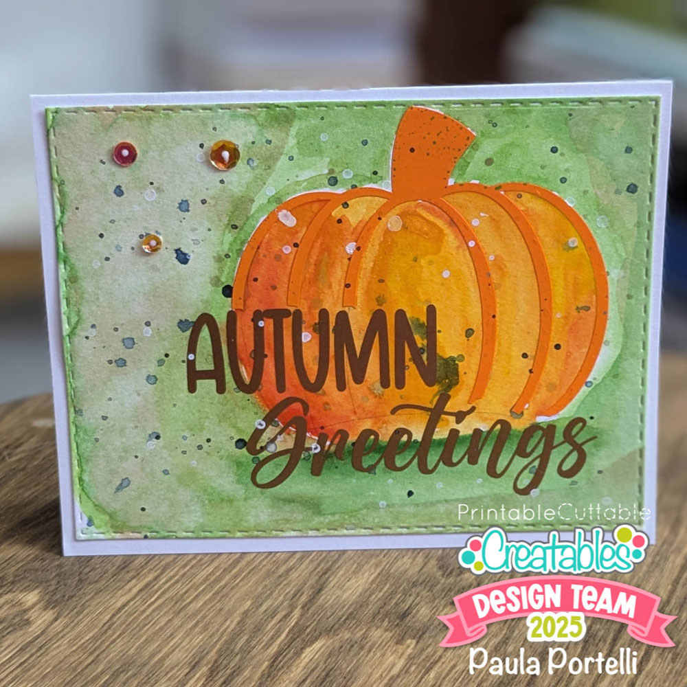 01 Pumpkin Greeting Card Tips