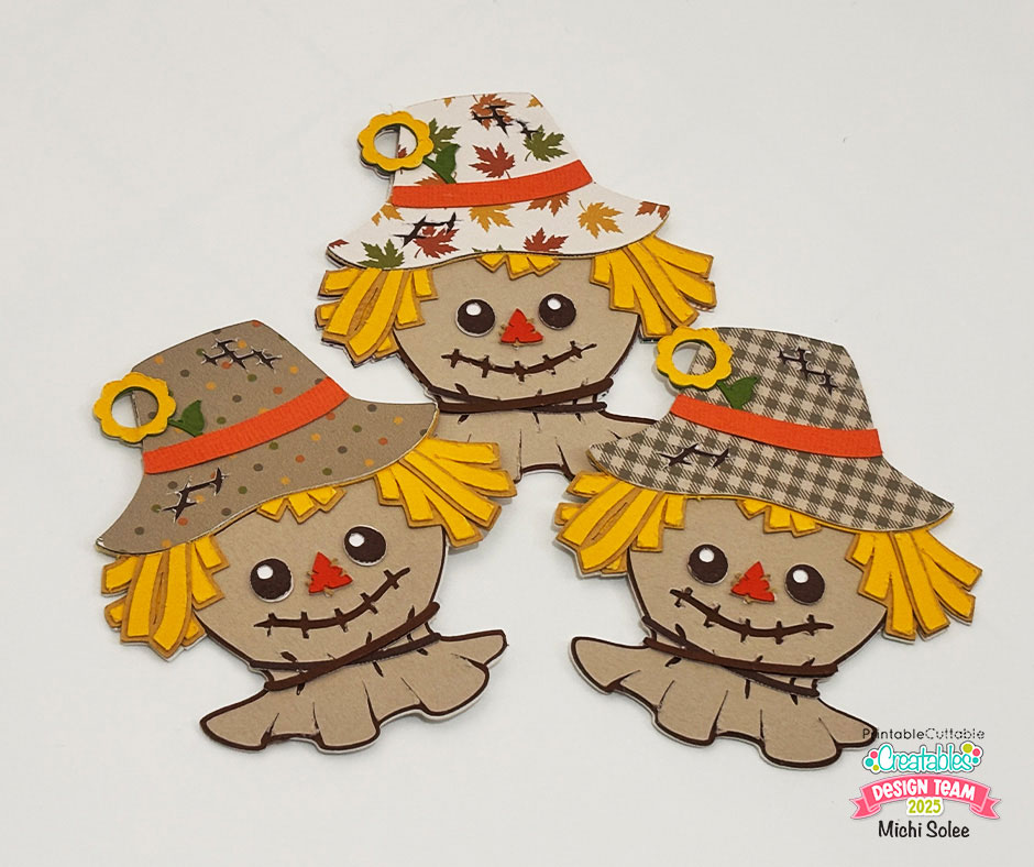 02 Fall Scarecrow Gift Tag DIY