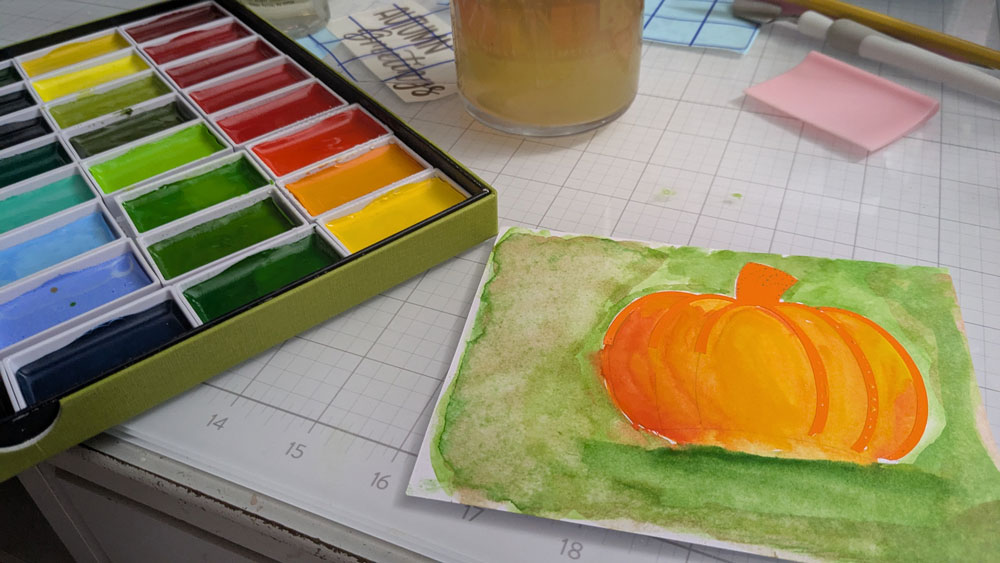 Pumpkin Greeting Card Tips