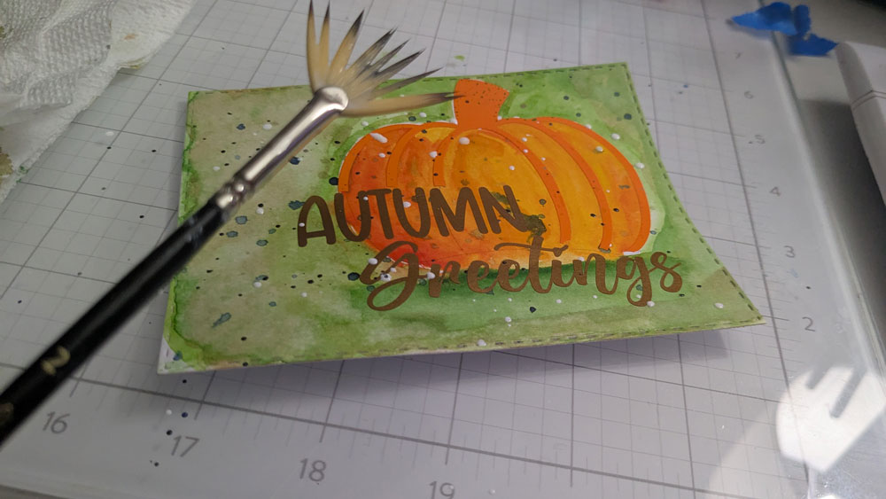 Pumpkin Greeting Card Tips