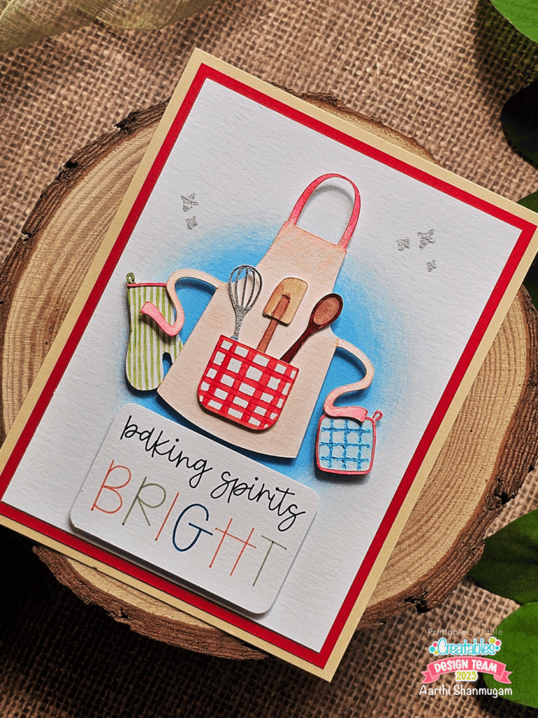 DIY Baking Christmas Card
