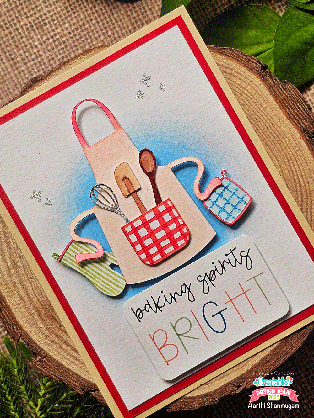 DIY Baking Christmas Card Inspo