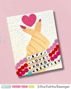 Part 1: Layered Friendship Card for Your BFF