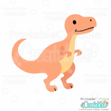 T Rex SVG File for cutting machines - Dinosaur SVG for Cricut crafts