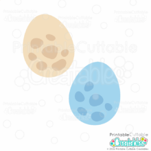 Dinosaur Egg SVG Files for Cricut and Silhouette cutting machine crafting