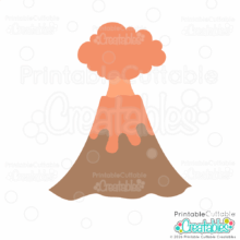 Home 13 Volcano SVG Cutting File for Cricut and Silhouette machines