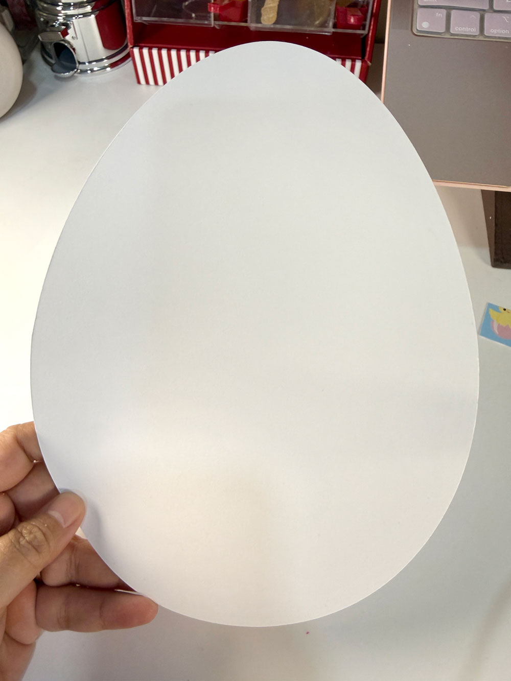 DIY Easter Scrapbook Layout

