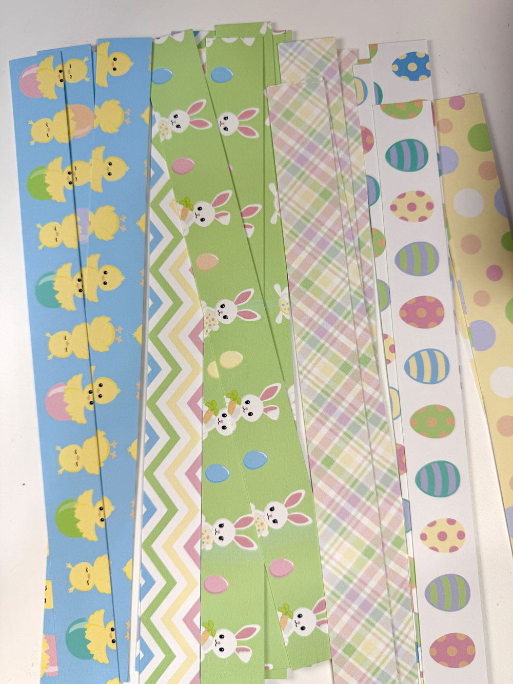 DIY Easter Scrapbook Layout
