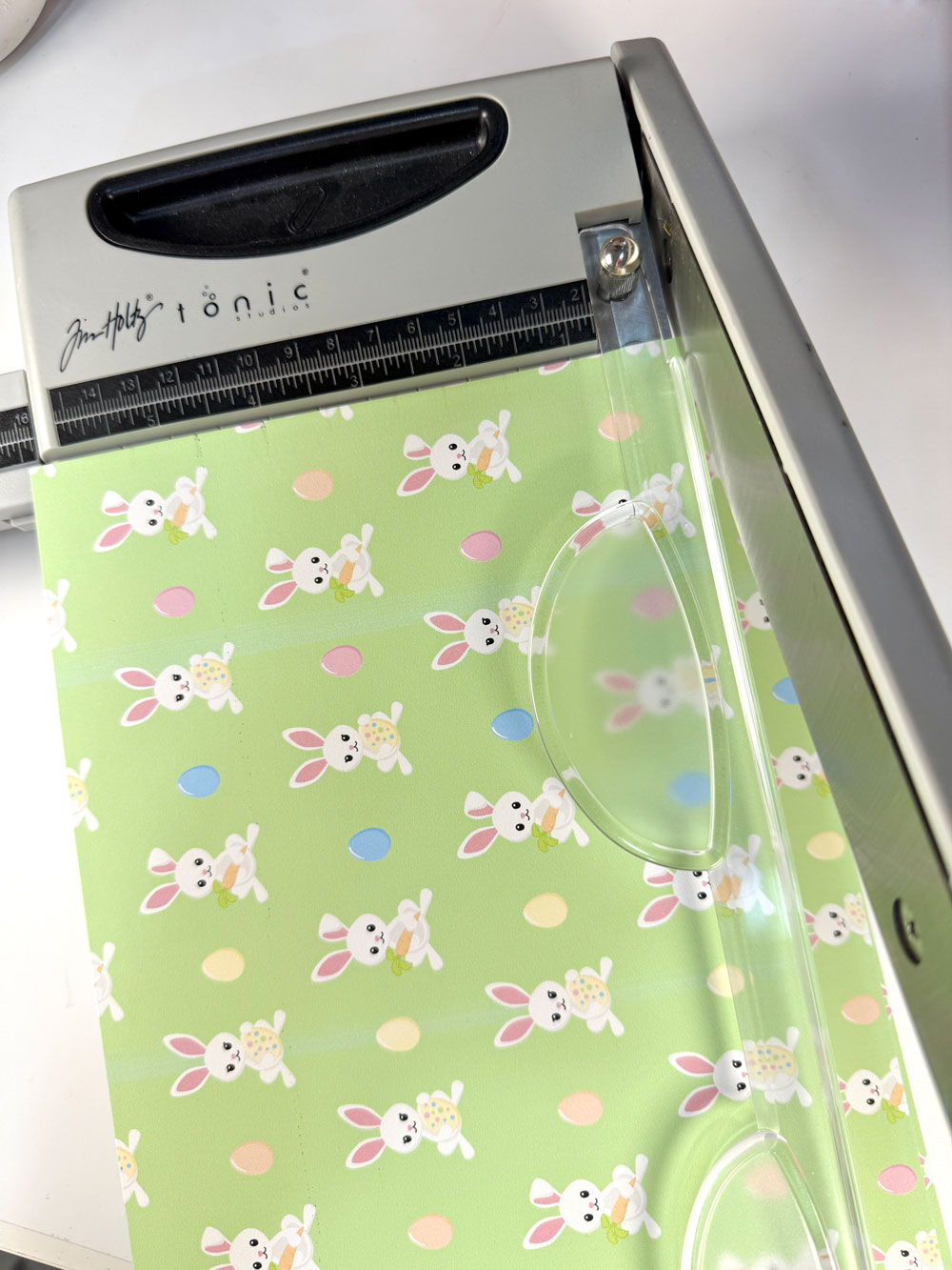 DIY Easter Scrapbook Layout
