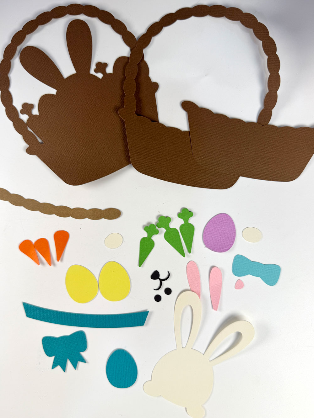 DIY Easter Scrapbook Layout
