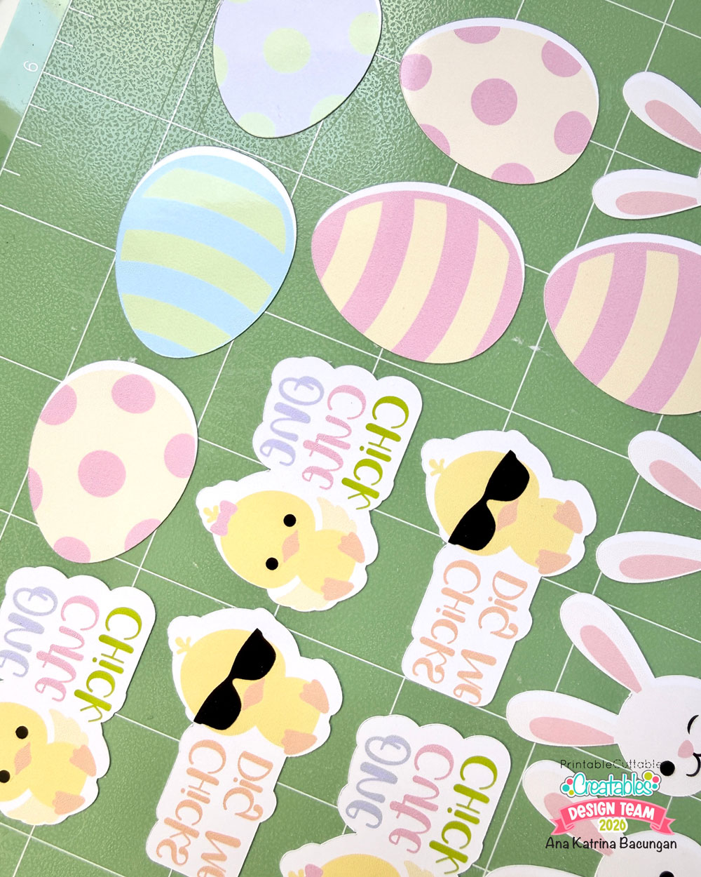 Easter Tattoos 7 DIY Easter Temporary Tattoo Packets 1