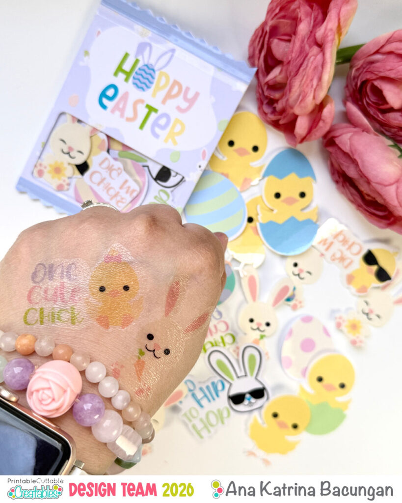 Project Photo 6 DIY Easter Temporary Tattoo Packets