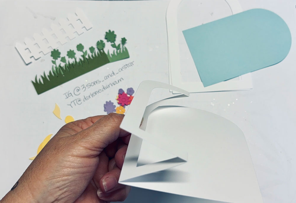 Spring Butterfly Arch Card 5 Spring Butterfly Arch Card