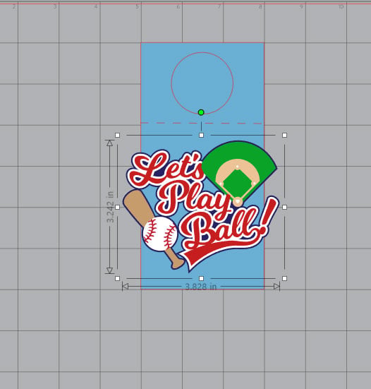 DIY Baseball Bottle Tag
