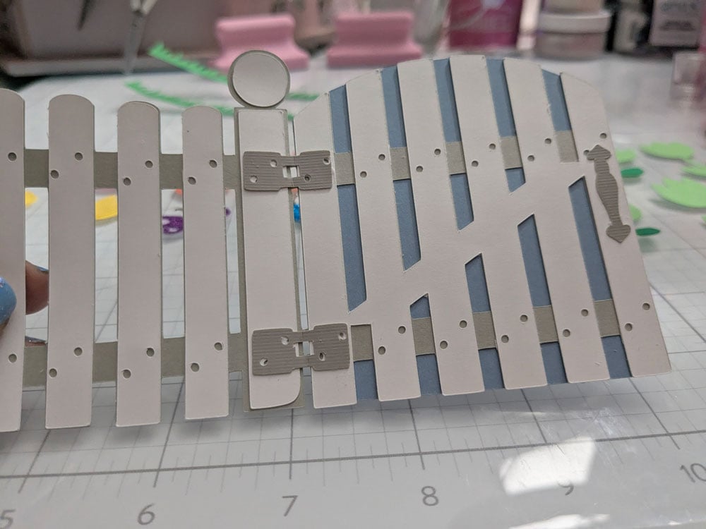 DIY Slimline Gate Fold Card 4 DIY Spring Fun Fold Slimline Card