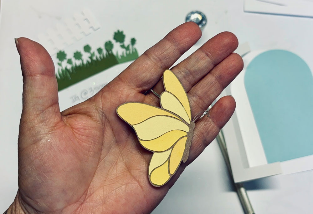 Spring Butterfly Arch Card 4 Spring Butterfly Arch Card