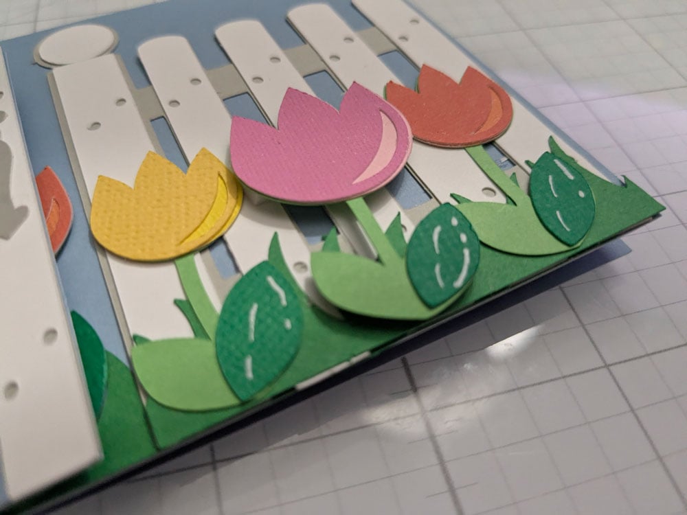 DIY Slimline Gate Fold Card 11 DIY Spring Fun Fold Slimline Card