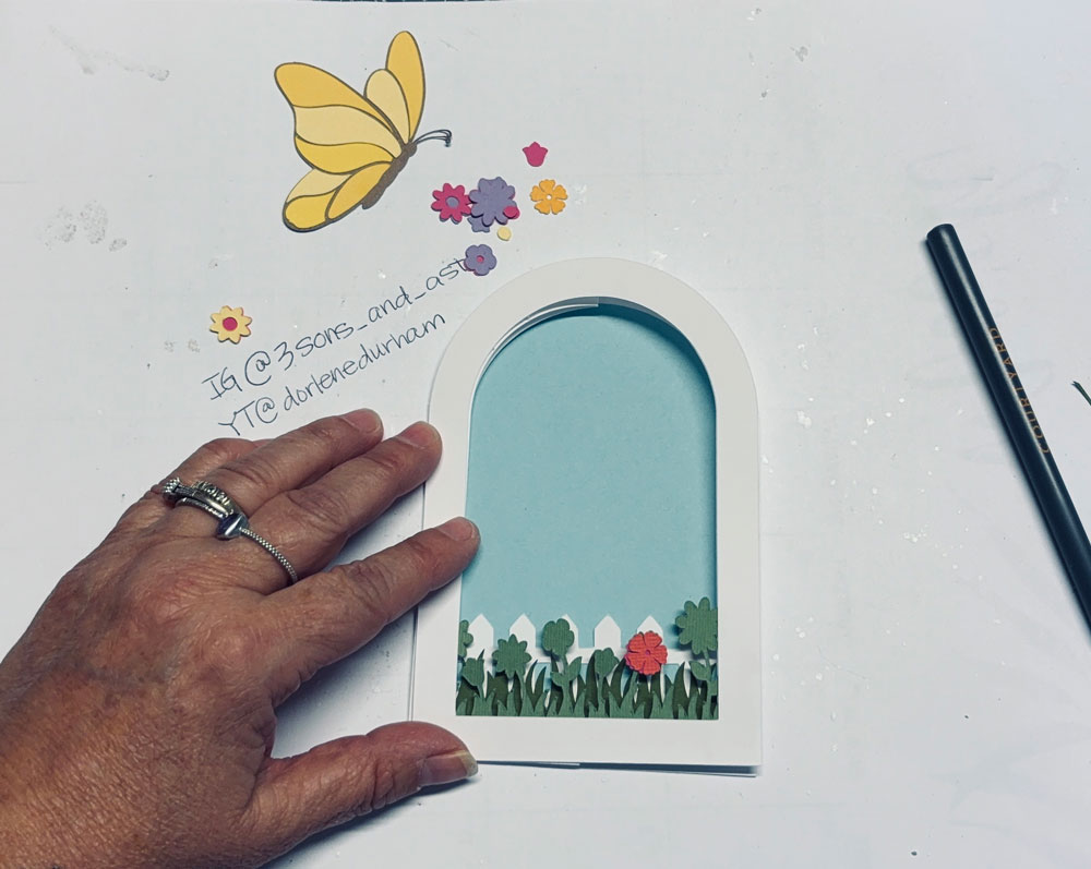Spring Butterfly Arch Card 7 Spring Butterfly Arch Card