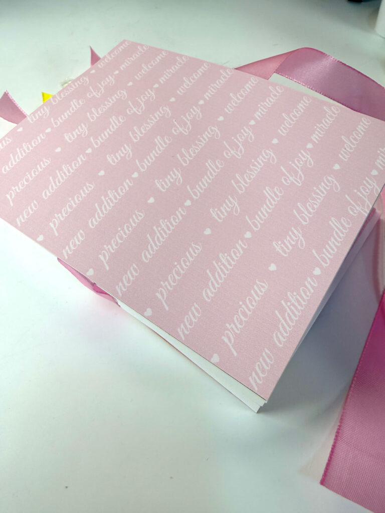 IMG 4675 Easy Mini Album Tutorial