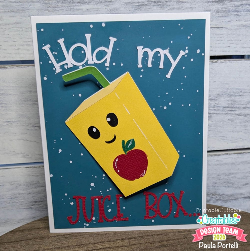 Photo 1 square Teacher Thank You Wobble Card