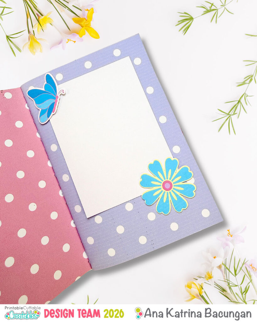 Spring Traveler’s Notebook Tutorial 56 Spring TN 1h. Spring Traveler’s Notebook Tutorial