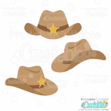 Home 15 Cowboy Hat SVG Files for Cricut and Silhouette crafting with paper and vinyl
