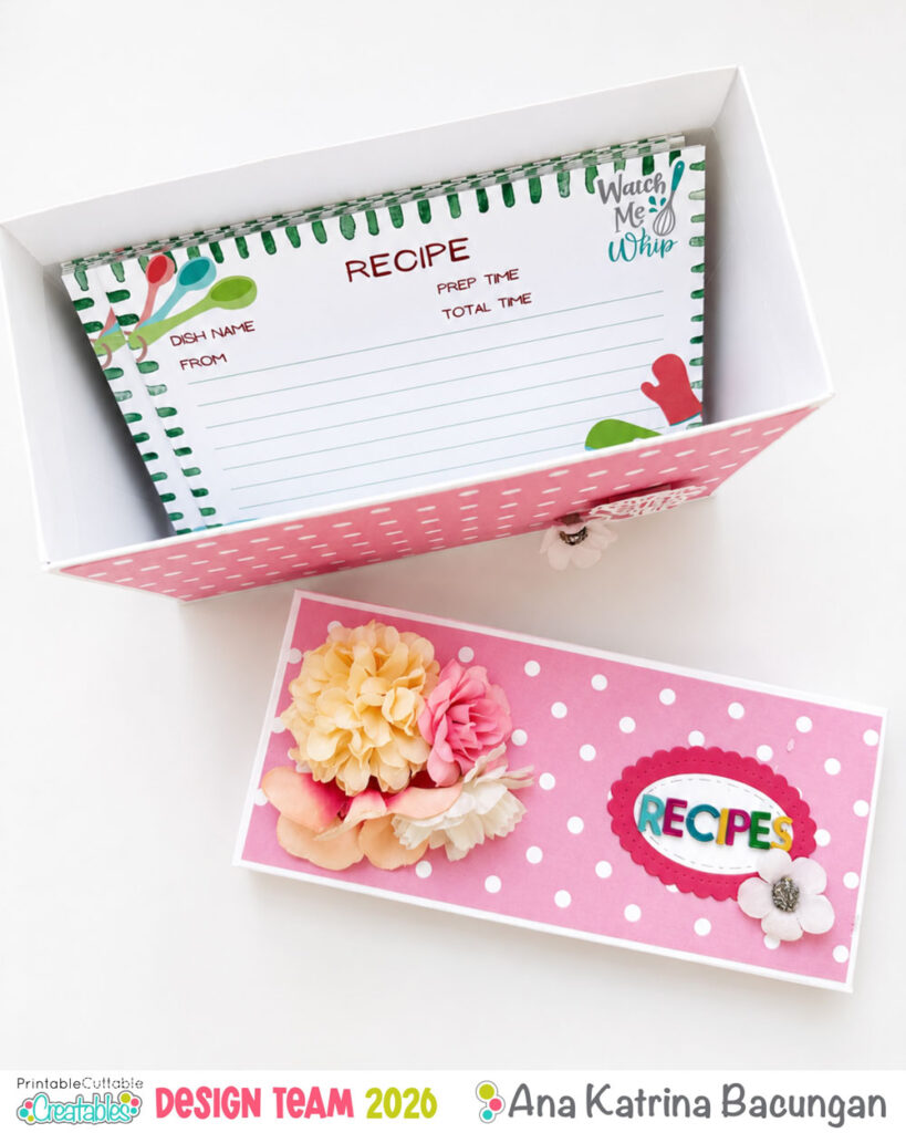 DIY Recipe Box
