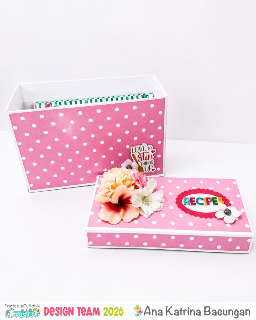 DIY Recipe Box
