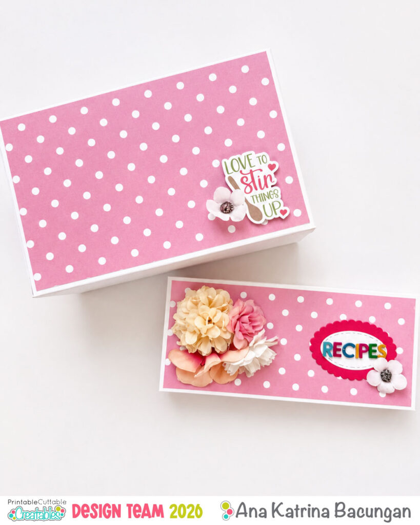 DIY Recipe Box

