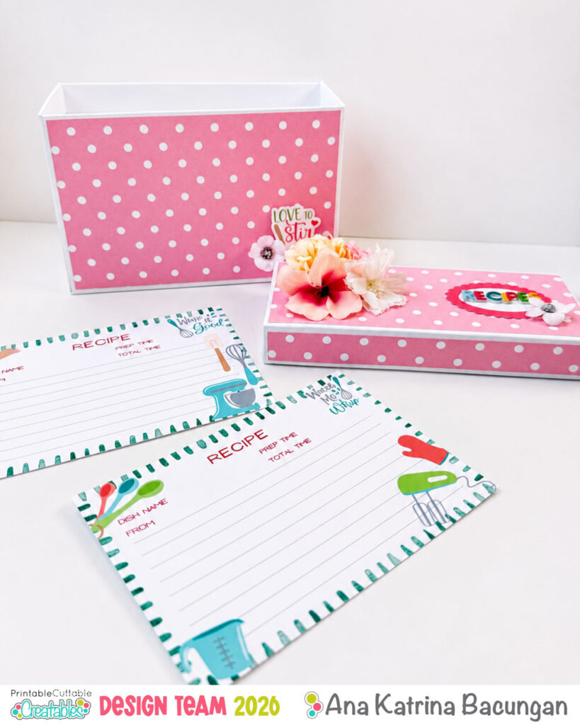 DIY Recipe Box
