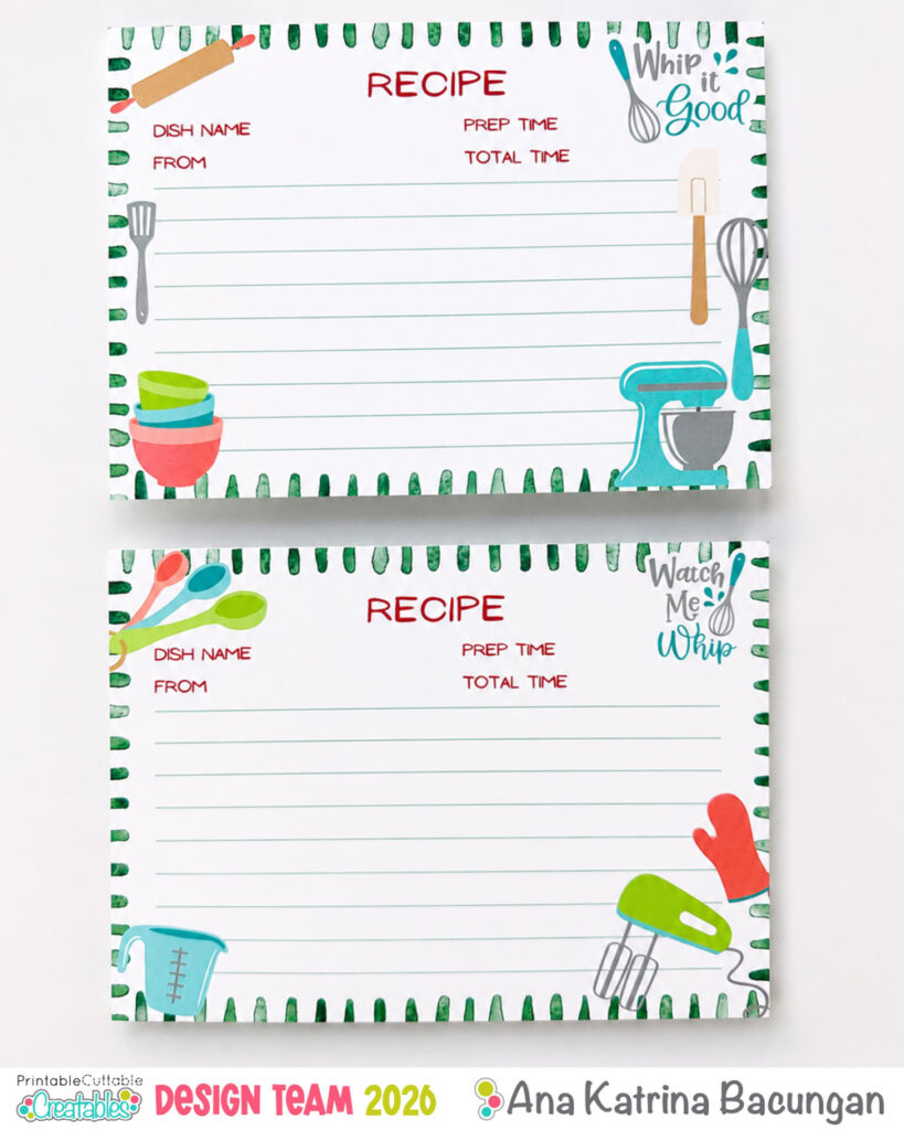 DIY Recipe Box
