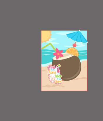 DIY Tropical Drink Card 2 DIY Tropical Drink Card