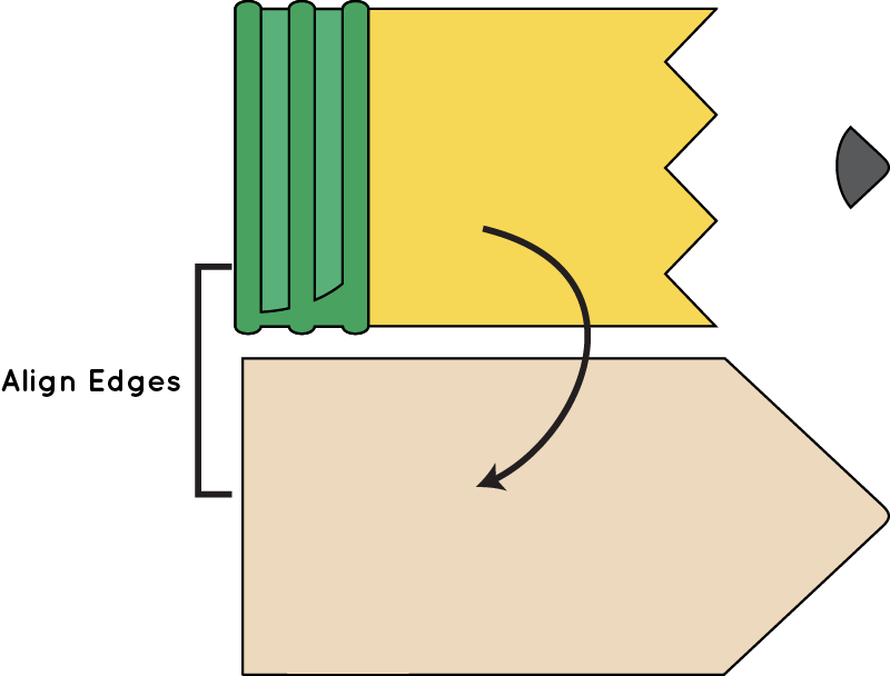 Pencil Gift Card Holder SVG Assembly - D014 6 D014 Step 5