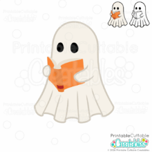 Reading Ghost SVG File for Cricut and Silhouette crafts